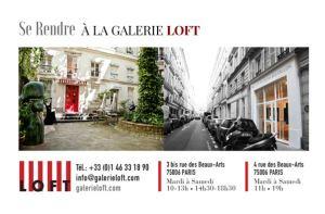 Galerie LOFT « Philippe HUART » ….. Effets secondaires 07/O2 au 02/03/2019