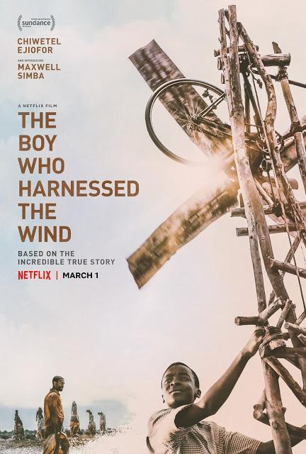 Affiche US pour The Man Who Harnessed The Wind de et avec Chiwetel Ejiofor Affiche US pour The Man Who Harnessed The Wind de et avec Chiwetel Ejiofor