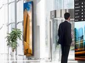 86BH7C, écran format très étiré pour affichage original