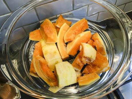 Orange bleue – Purée de courge