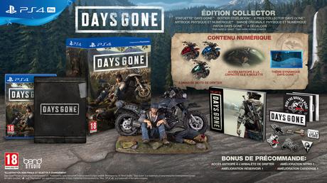 Days Gone – Les éditions Collector et Spéciales (Préco Ouvertes)