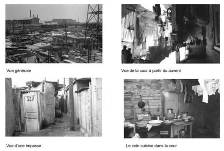 Exposition photos bidonville de Nanterre - Photos Serge Santelli - Numérisation Vincent Lefebvre