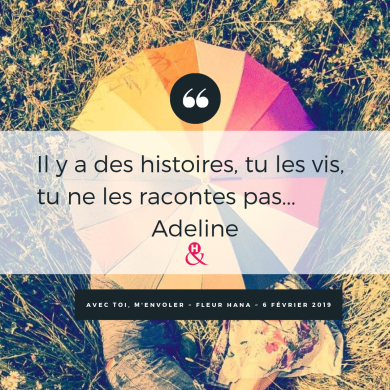 Sortie de [Avec toi, m’envoler] de Fleur Hana