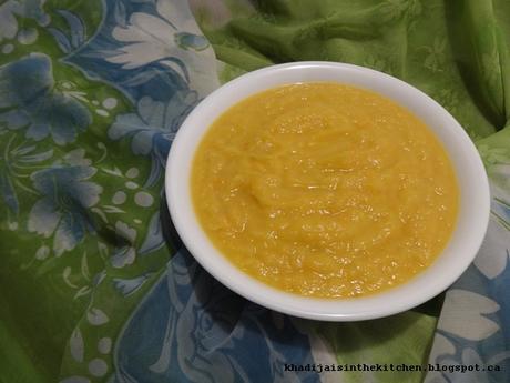 SOUPE CRÉMEUSE AU RUTABAGA, CAROTTES ET CUMIN / RUTABAGA, CARROT AND CUMIN CREAM SOUP / SOPA CREMOSA DE COLINABO, ZANAHORIA Y CUMINO / حساء الروتاباغا والجزر و الكمون