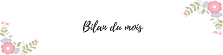 BILAN DU MOIS – Janvier 2019