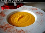 Soupe velouté potiron gingembre crème coco