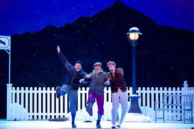 Trois hommes dans la neige monté pour la première fois en opérette au Theater-am-Gärtnerplatz