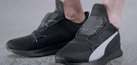 Puma aussi a des baskets auto-laçantes.