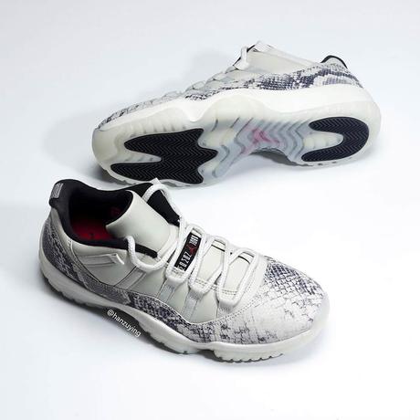 Des images détaillées de la Air Jordan 11 Low Snakeskin Des images détaillées de la Air Jordan 11 Low Snakeskin