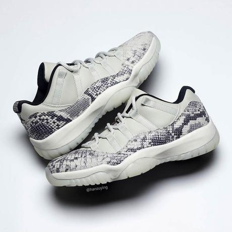 Des images détaillées de la Air Jordan 11 Low Snakeskin Des images détaillées de la Air Jordan 11 Low Snakeskin