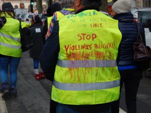 Les gilets jaunes sétois mobilisés.