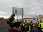 Les gilets jaunes sétois mobilisés.