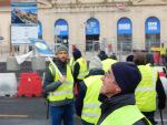 Les gilets jaunes sétois mobilisés.