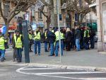 Les gilets jaunes sétois mobilisés.