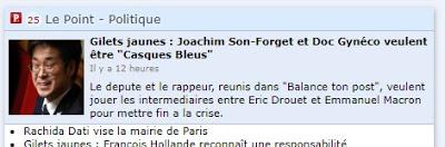 La politique ça reste n'importe quoi