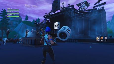 Fortnite avec Dj Marshmello Fortnite avec Dj Marshmello