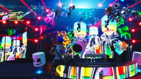 Fortnite avec Dj Marshmello Fortnite avec Dj Marshmello