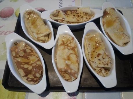 Crêpes à la manière de ... Lamagnère (Chef W. Lamagnère, La Closerie des Lilas)