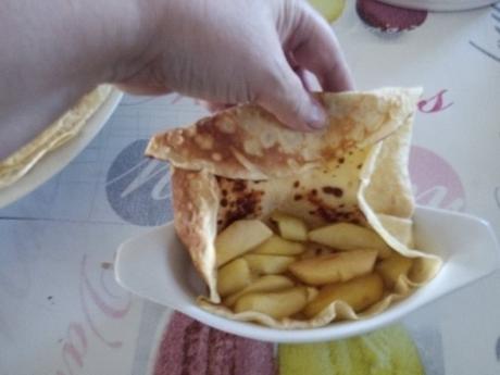 Crêpes à la manière de ... Lamagnère (Chef W. Lamagnère, La Closerie des Lilas)