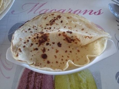 Crêpes à la manière de ... Lamagnère (Chef W. Lamagnère, La Closerie des Lilas)