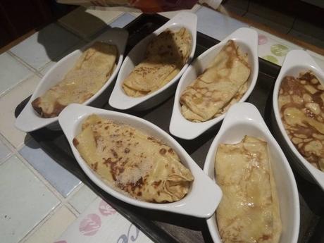 Crêpes à la manière de ... Lamagnère (Chef W. Lamagnère, La Closerie des Lilas)