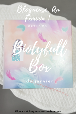 #5 Biotyfull Box de Janvier 2019