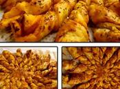 Tarte soleil pesto rosso, gingembre confit curcuma jambon ibérique