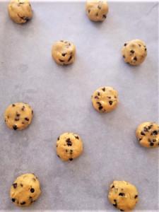 Cookies au beurre de cacahuètes et pépites de chocolat