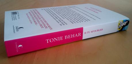 Si tu m’oublies – Tonie Behar- éditions Charleston
