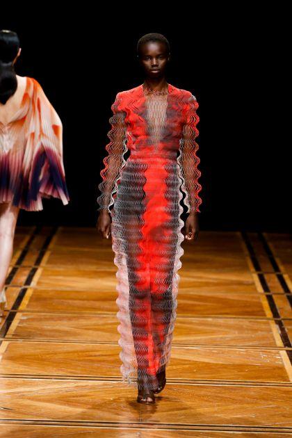 Robe imprimée 3D d'Iris Van Herpen