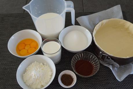 Flan zébré