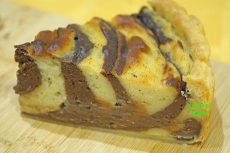Flan zébré