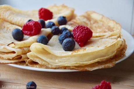 Crêpes vegan au lait d’amande Crêpes vegan au lait d’amande
