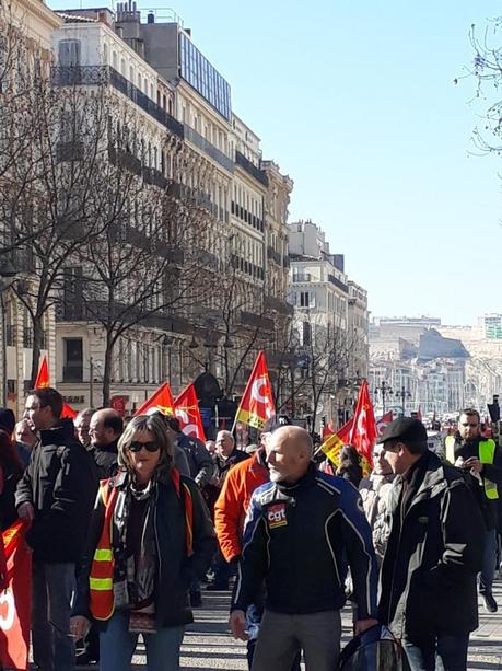 Manifestation du 5 février 2019 à Marseille. Manifestation du 5 février 2019 à Marseille.