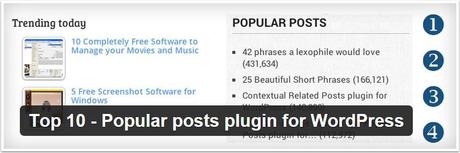 Comment afficher les meilleurs articles de votre blog avec le plugin Top 10 sur WordPress top-10-plugin-wordpress