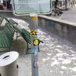 Stickers de Tarek à Lausanne