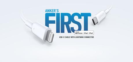 Anker dévoile un câble USB-C vers Lightning taillé pour la recharge rapide