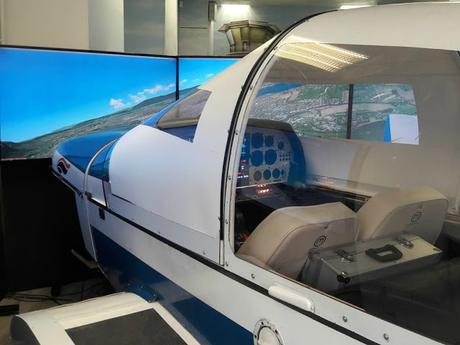 Aéroclub simulation simulateur de vol aviation pilotage