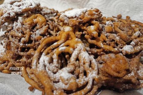 Beignets américains ou beignets à l'entonnoir