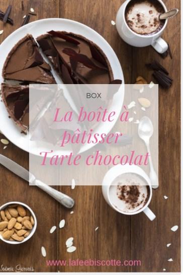 La boîte à pâtisser – Tarte chocolat