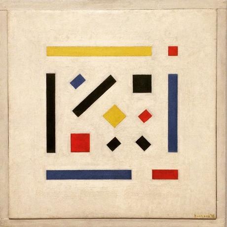 Bart van der Leck,  Composition, 1918