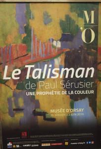 Musée d’Orsay  « LE TALISMAN » de Paul Sérusier « Une prophétie de la couleur- 29 Janvier au 2 Juin 2019