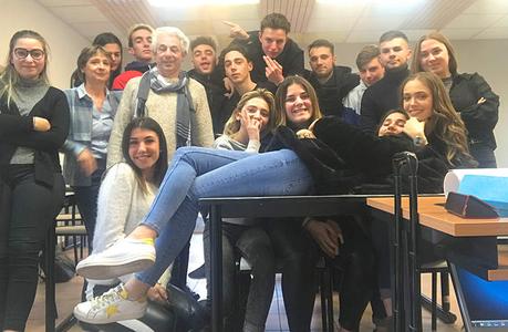 Jean-Philippe Chabrillangeas au lycée La Cadenelle à Marseille