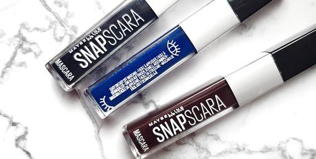 Snapscara de Maybelline  Les mascaras qui s'enlèvent uniquement à l'eau !