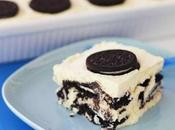 Crème glacée avec Oréo