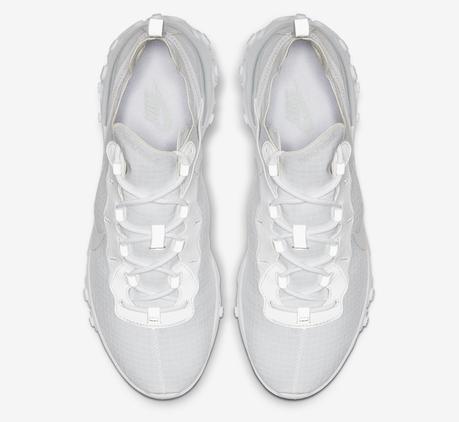Une Nike React Element 55 White Grid dévoilée