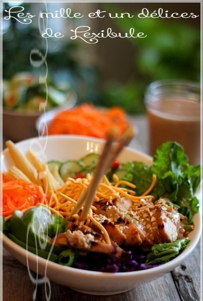 ~Salade thaï au poulet~