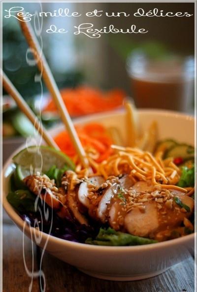 ~Salade thaï au poulet~