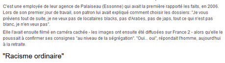 Du sursis pour des agents immobiliers racistes ? Pas cher payé…