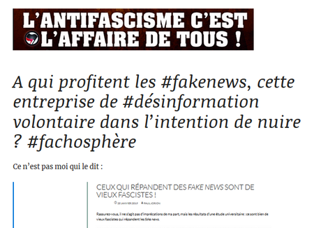 « Attaque des #GiletsJaunes par des antifas » : démontage d’une #fakenews… (utile à qui ?) « Attaque des #GiletsJaunes par des antifas » : démontage d’une #fakenews… (utile à qui ?)